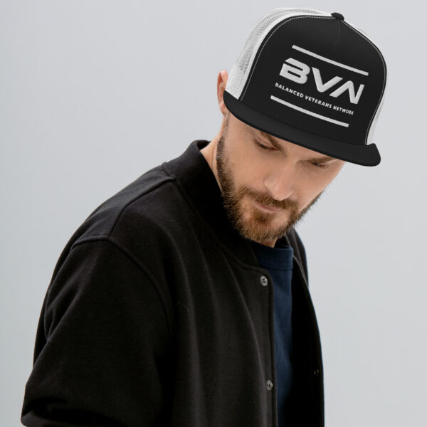Trucker Cap White Thread - Image 2