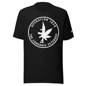 OP1620 White Logo Unisex t-shirt