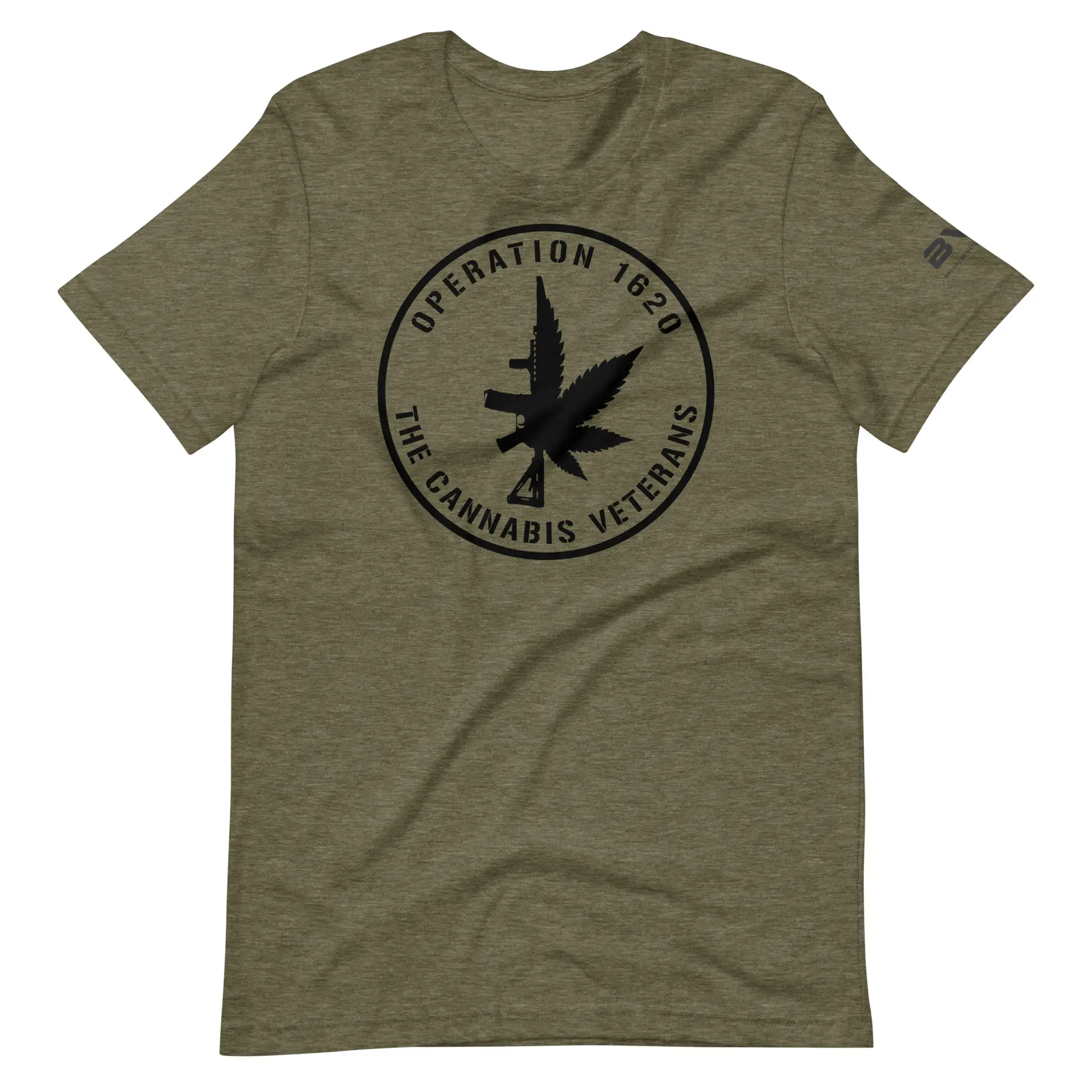 OP1620 Black logo Unisex t-shirt - Image 4